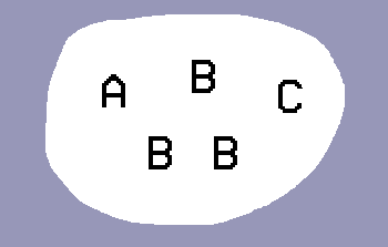 A ⊗ B ⊗ B ⊗ B ⊗ C